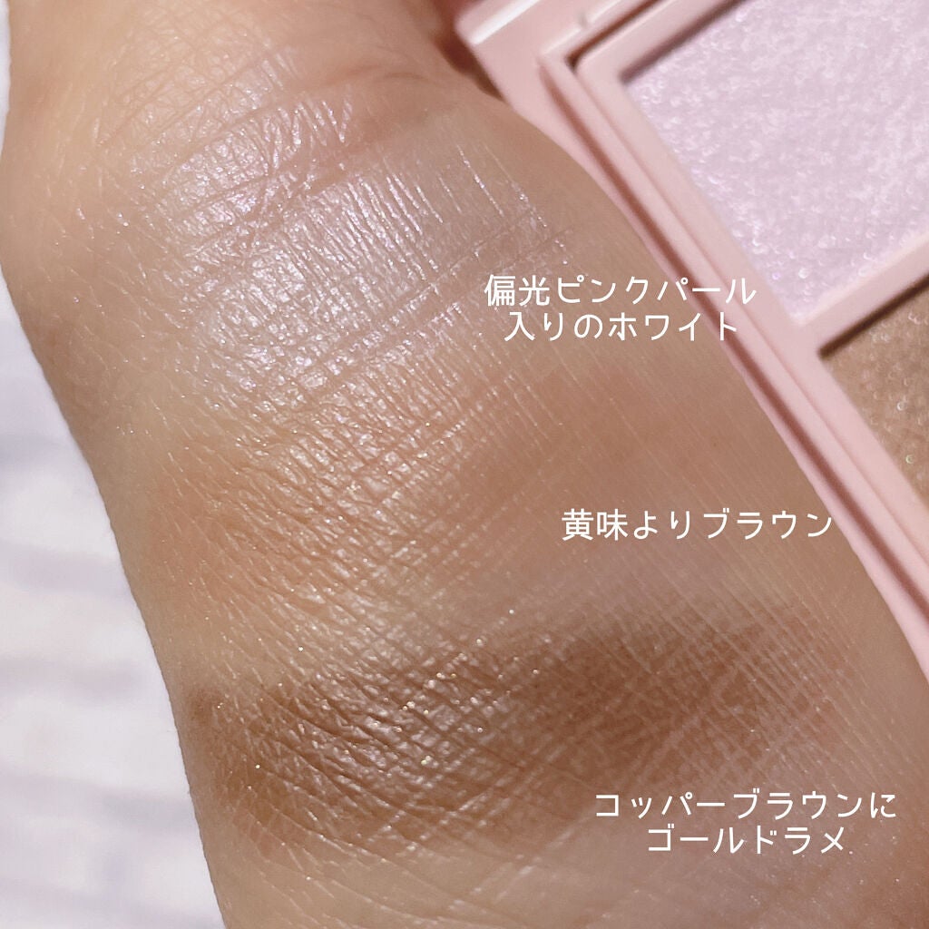 フーミー アイシャドウパレット/WHOMEE/アイシャドウパレットを使ったクチコミ(4枚目)