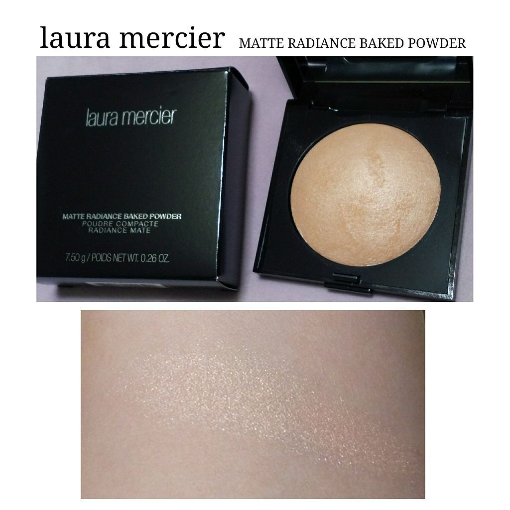 マットラディアンス ベイクドパウダー ハイライト01/ローラ メルシエ/パウダーハイライトを使ったクチコミ(1枚目)