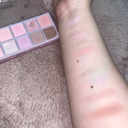 MDショールモーメント アイシャドウパレット/mude/アイシャドウパレットを使ったクチコミ(2枚目)