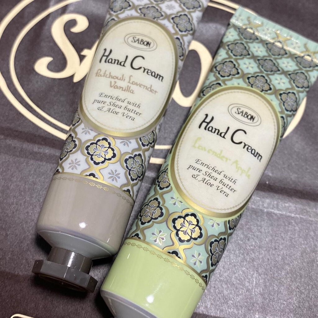 ハンドクリーム　ラベンダー•アップル ラベンダー・アップル 30ml/SABON/ハンドクリームを使ったクチコミ（1枚目）