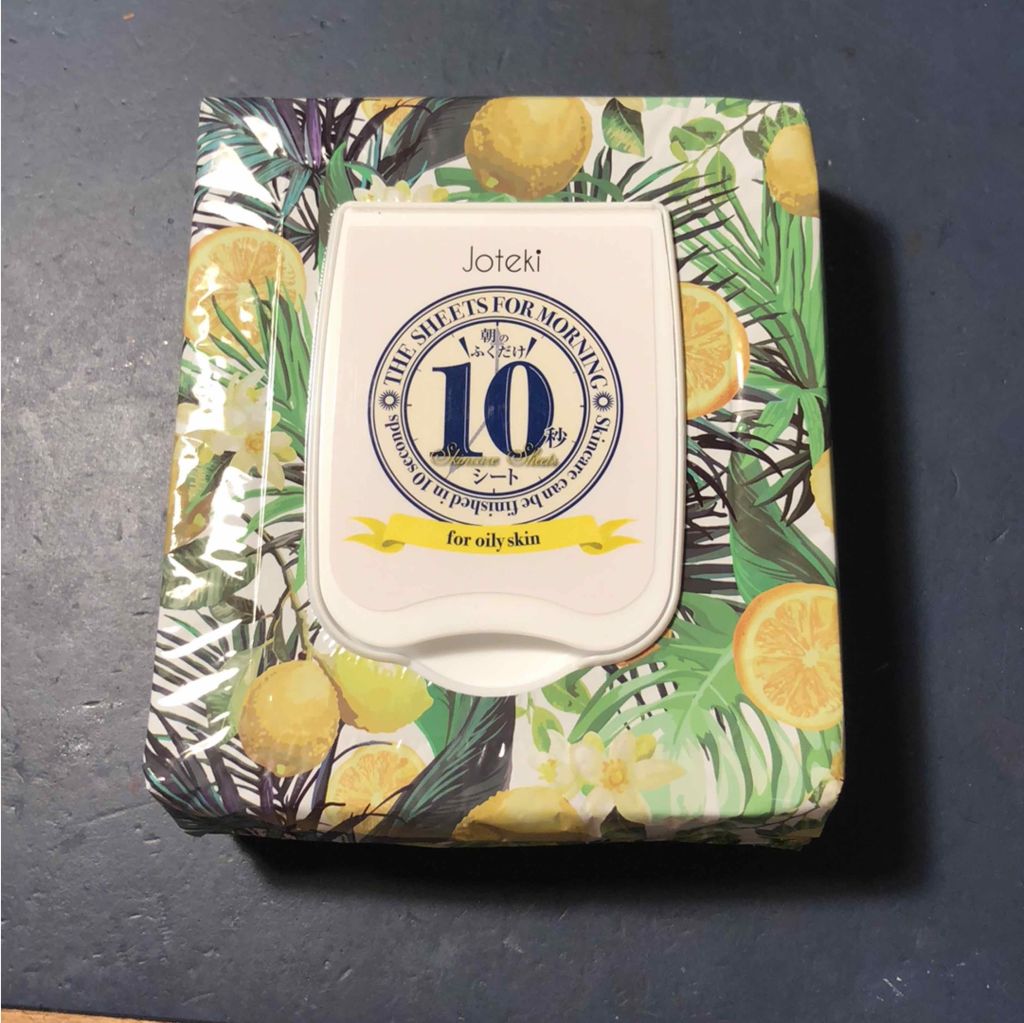 朝のふくだけ10秒シート さっぱり爽快タイプ/Joteki/化粧水を使ったクチコミ（1枚目）