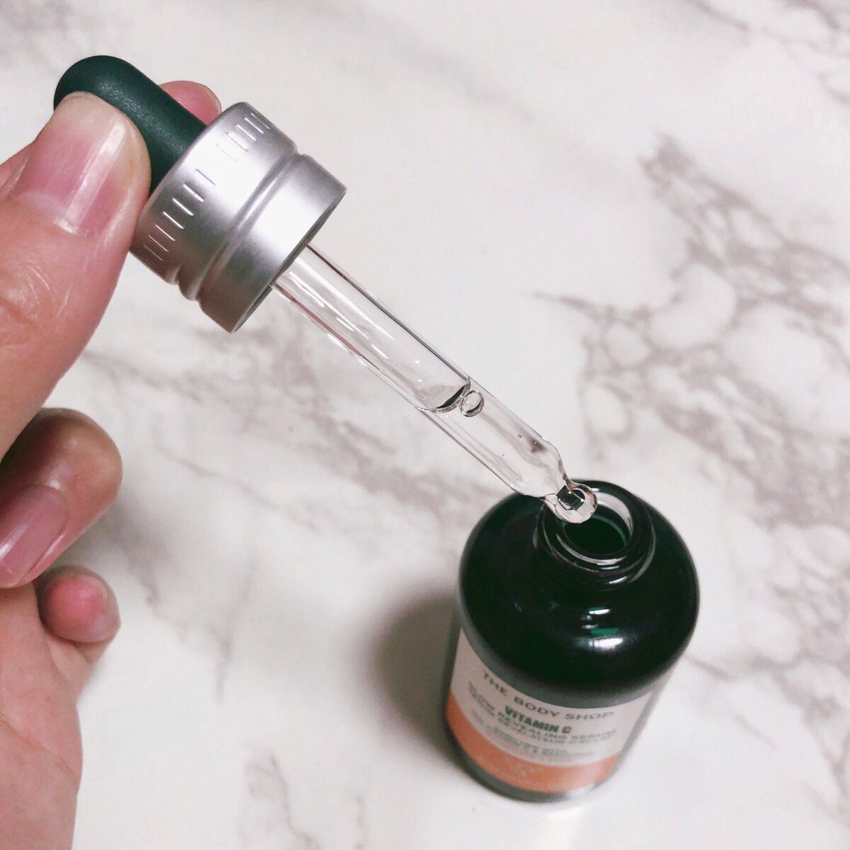 C10 グロウ セラム/THE BODY SHOP/美容液を使ったクチコミ（2枚目）
