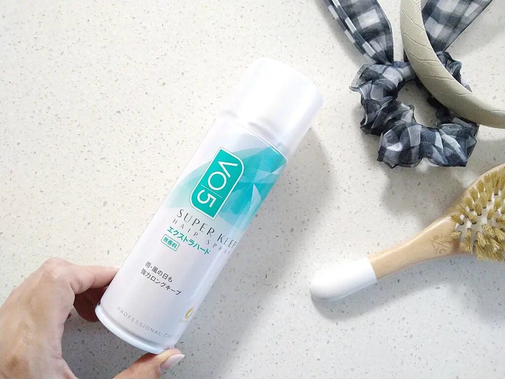スーパーキープヘアスプレイ<エクストラハード> 無香料/VO5/ヘアスプレーを使ったクチコミ(1枚目)