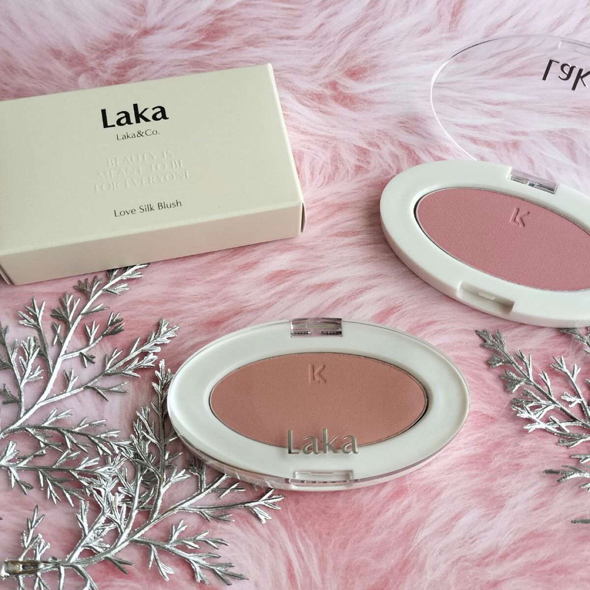 ラブシルクブラッシュ/Laka/パウダーチークを使ったクチコミ（1枚目）