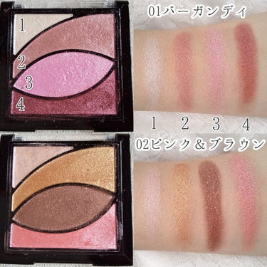 UR GLAM　VELVET EYE COLOR PALETTE/U R GLAM/パウダーアイシャドウを使ったクチコミ（2枚目）