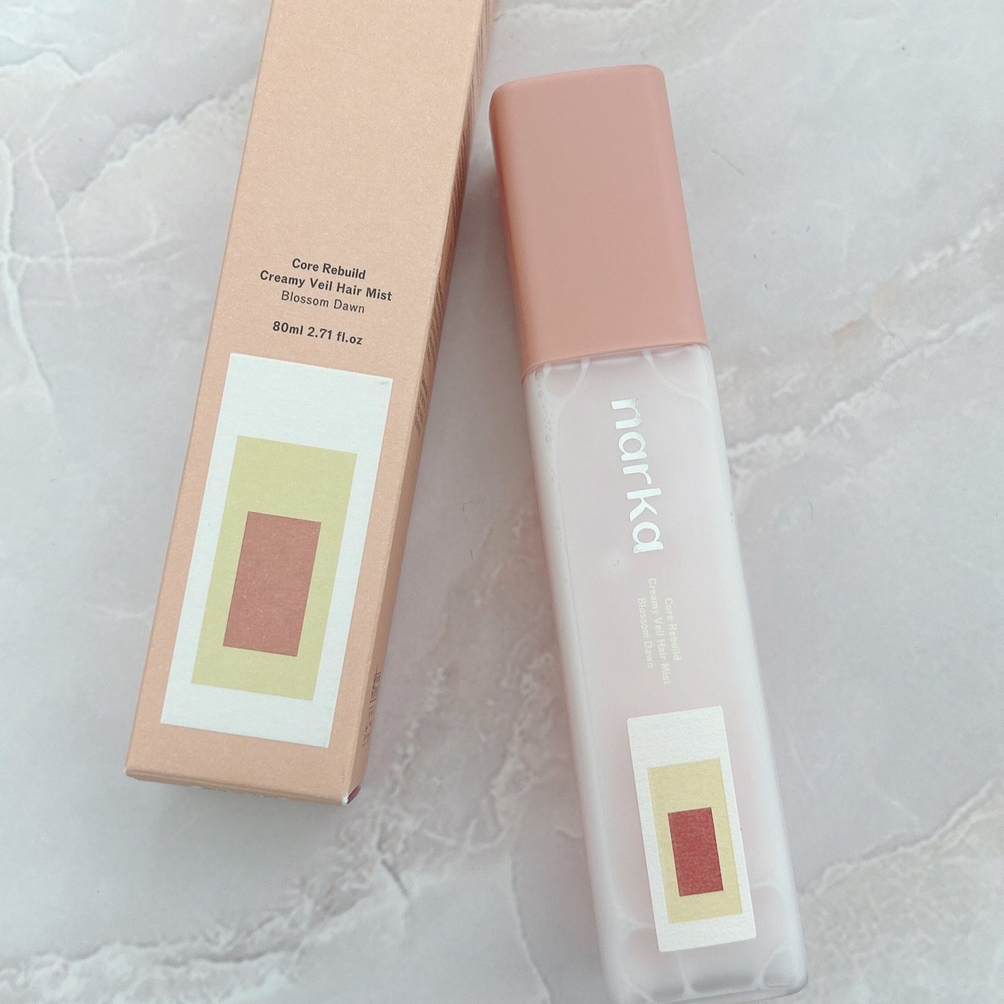 クリーミーベールヘアミスト ブロッサムダン/narka/ヘアミストを使ったクチコミ(1枚目)