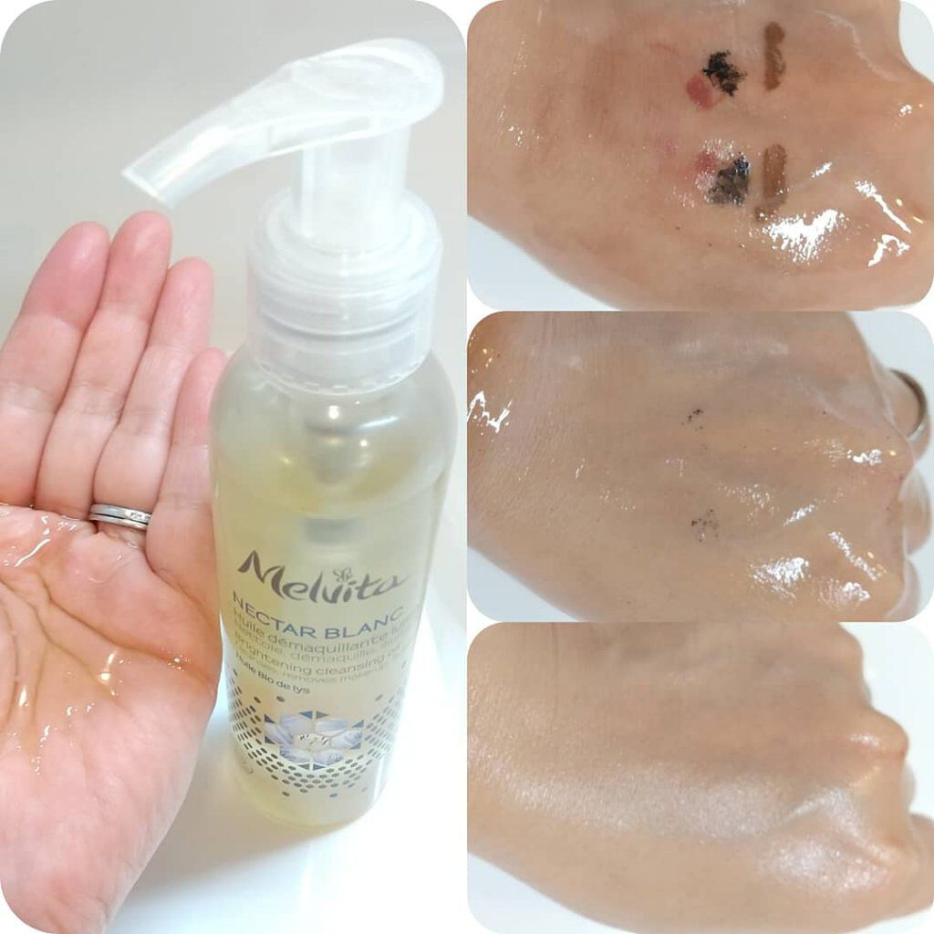 ネクターブラン クレンジングオイル /Melvita/オイルクレンジングを使ったクチコミ（2枚目）