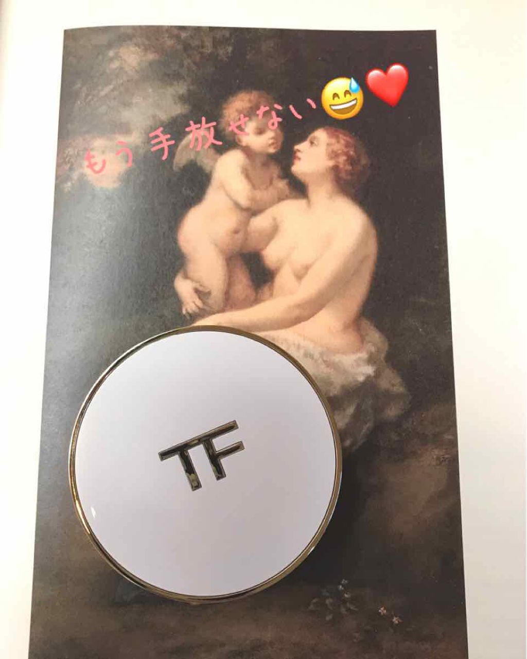 ソレイユ グロウ トーン アップ ファンデーション SPF40 ハイドレーティング クッション コンパクト/TOM FORD BEAUTY/クッションファンデーションを使ったクチコミ(1枚目)