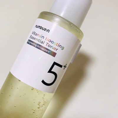5番 白玉グルタチオンCエッセンシャルトナー/numbuzin/化粧水を使ったクチコミ(2枚目)
