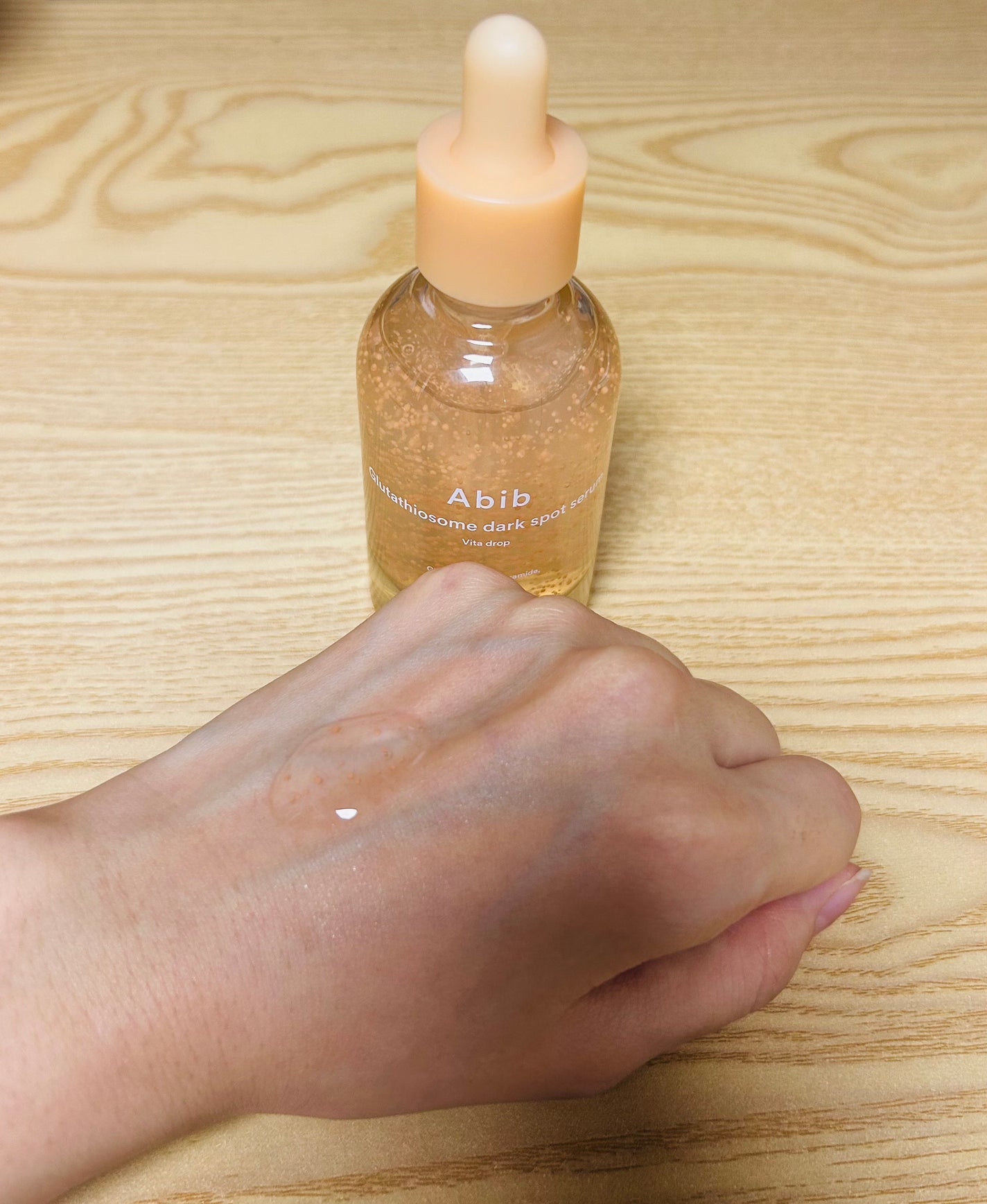 アビブ グルタチオンソームダークスポットセラムビタドロップ/Abib /美容液を使ったクチコミ(3枚目)