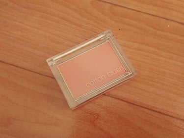 MISSHA コットン ブラッシャーのクチコミ「MISSHAのコットンブラッシャー。
カラーはCarrot Butter Cream 。

フ.....」（1枚目）