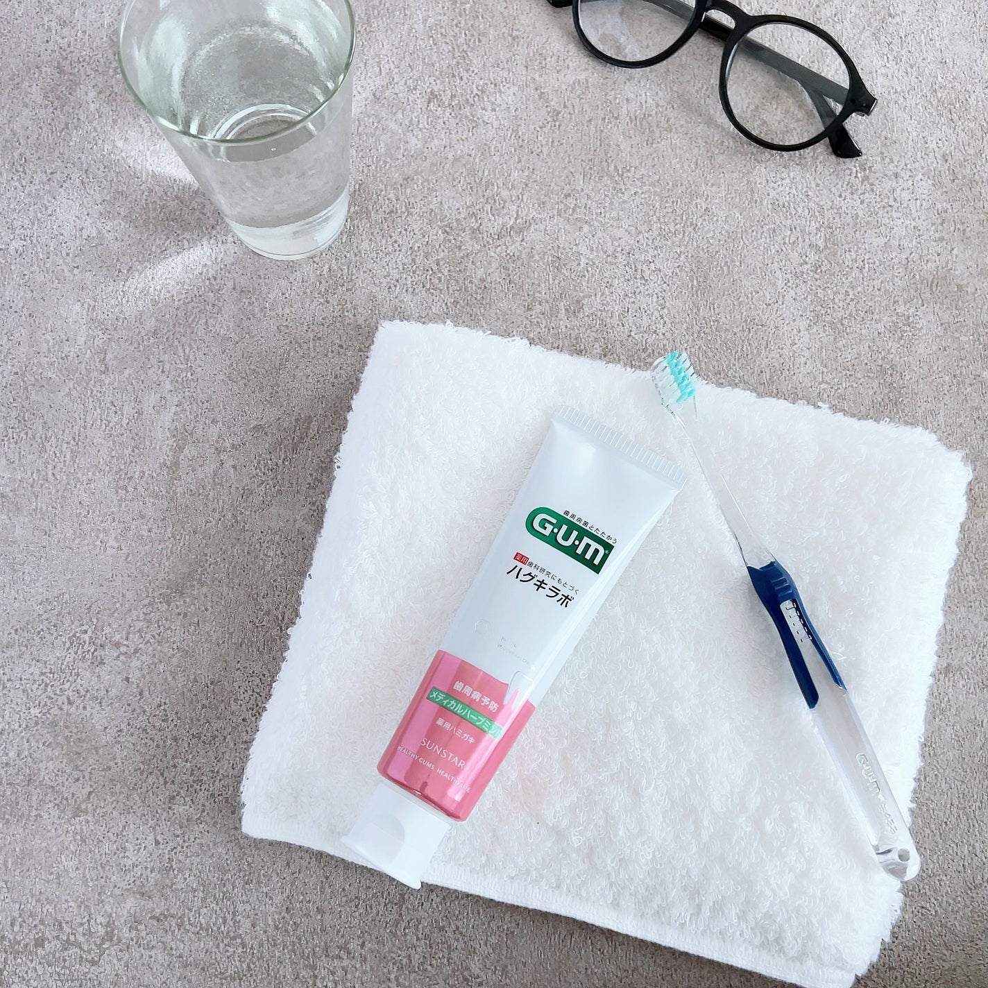 ガム・ハグキラボ デンタルペースト/GUM/歯磨き粉を使ったクチコミ(1枚目)