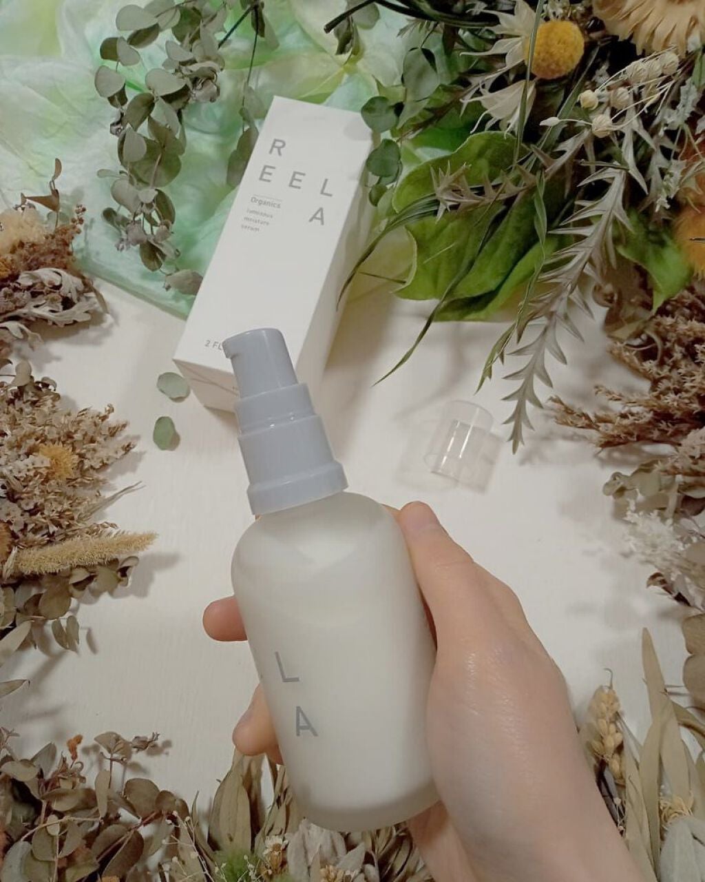 ルミナス モイスチャーセラム/REELA Organics/美容液を使ったクチコミ(4枚目)