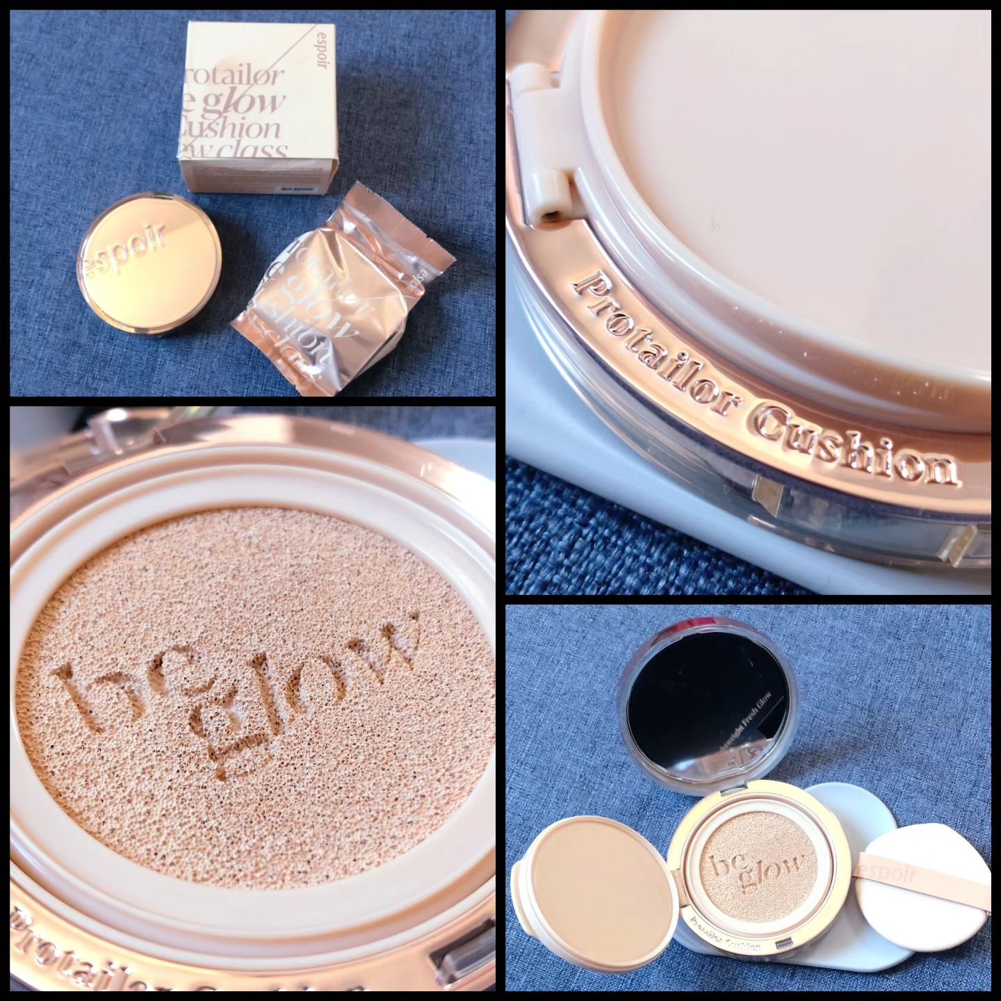 プロテーラービーグロウクッション ニュークラス/espoir/クッションファンデーションを使ったクチコミ（2枚目）