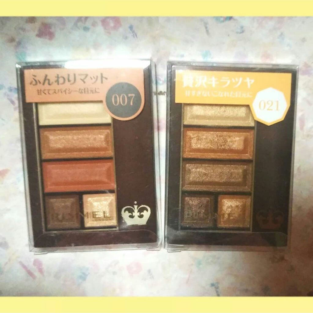 ショコラスウィート アイズ/リンメル ロンドン/アイシャドウパレットを使ったクチコミ（1枚目）