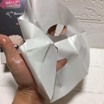 黒真珠マスク/我的美麗日記/シートマスク・パックを使ったクチコミ(4枚目)