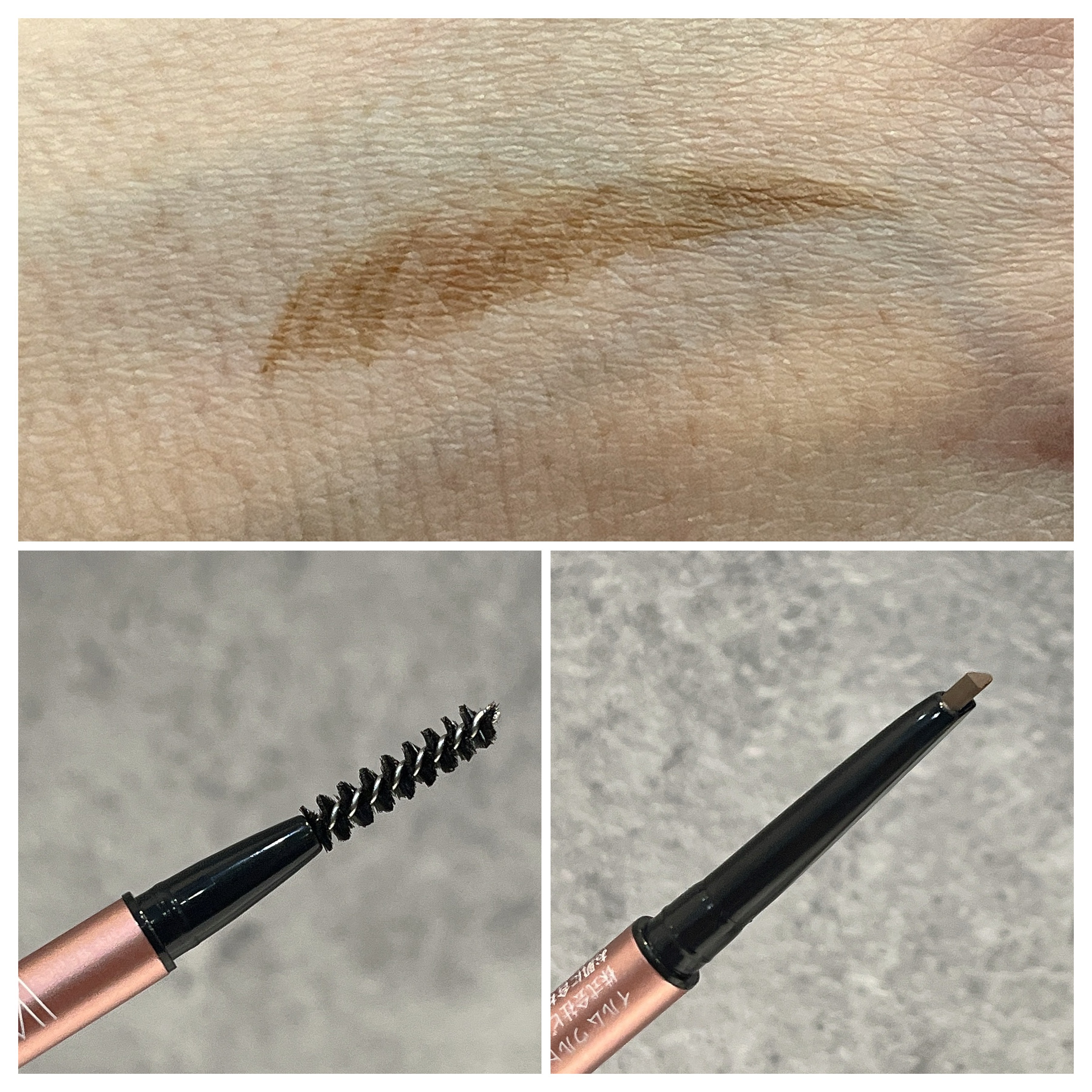 イルム ウルトラファイン トライアングル アイブロウペンシル EP02　ロゼブラウン/ILM/アイブロウペンシルを使ったクチコミ（2枚目）