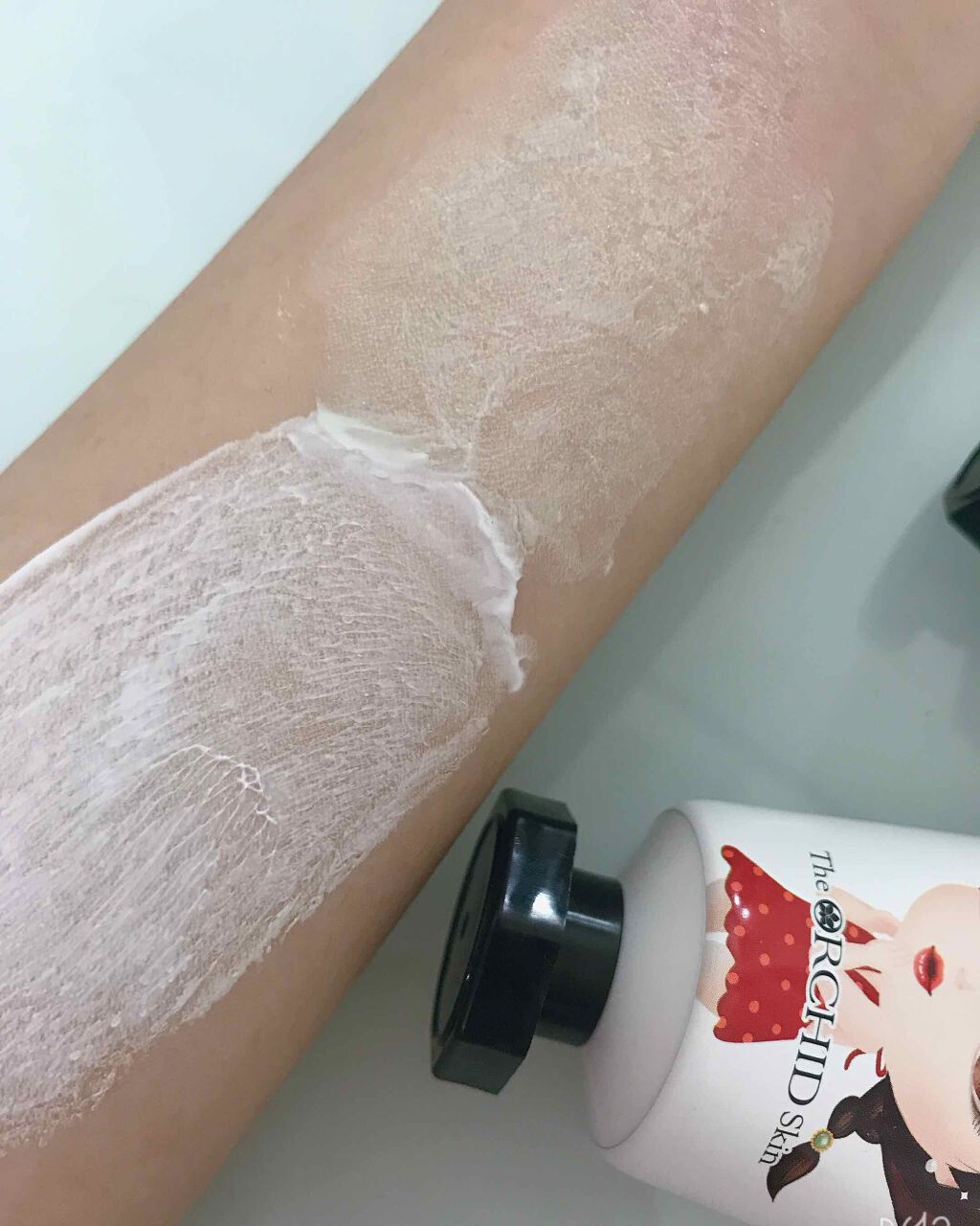 オーキッド スキン［トーンアップ・ベース・BB］/ETUDE/BBクリームを使ったクチコミ（3枚目）