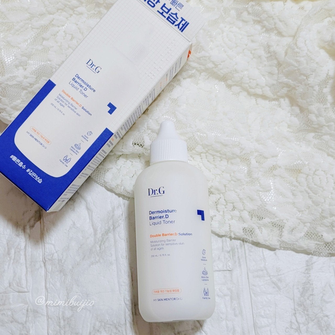 ザモイスチャーバリアDリキッドトナー/Dr.G/化粧水を使ったクチコミ(1枚目)