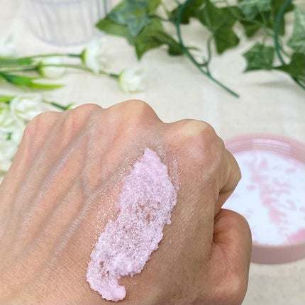 Q+Me スウィート ボム タラソ スクラブ/AGARISM/バスト・ヒップケアを使ったクチコミ(4枚目)