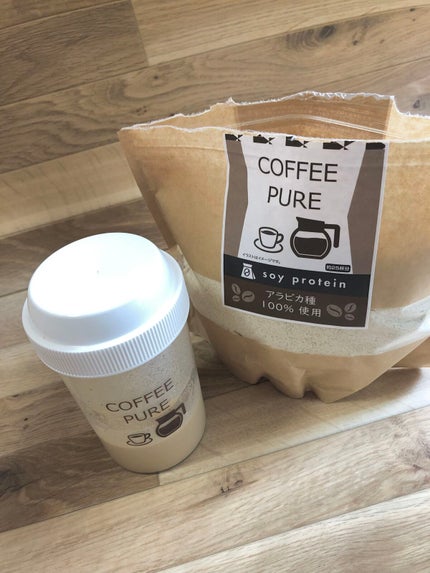 COFFEE PURE(ソイプロテイン)/ピュアパートナー/ソイプロテインを使ったクチコミ(2枚目)