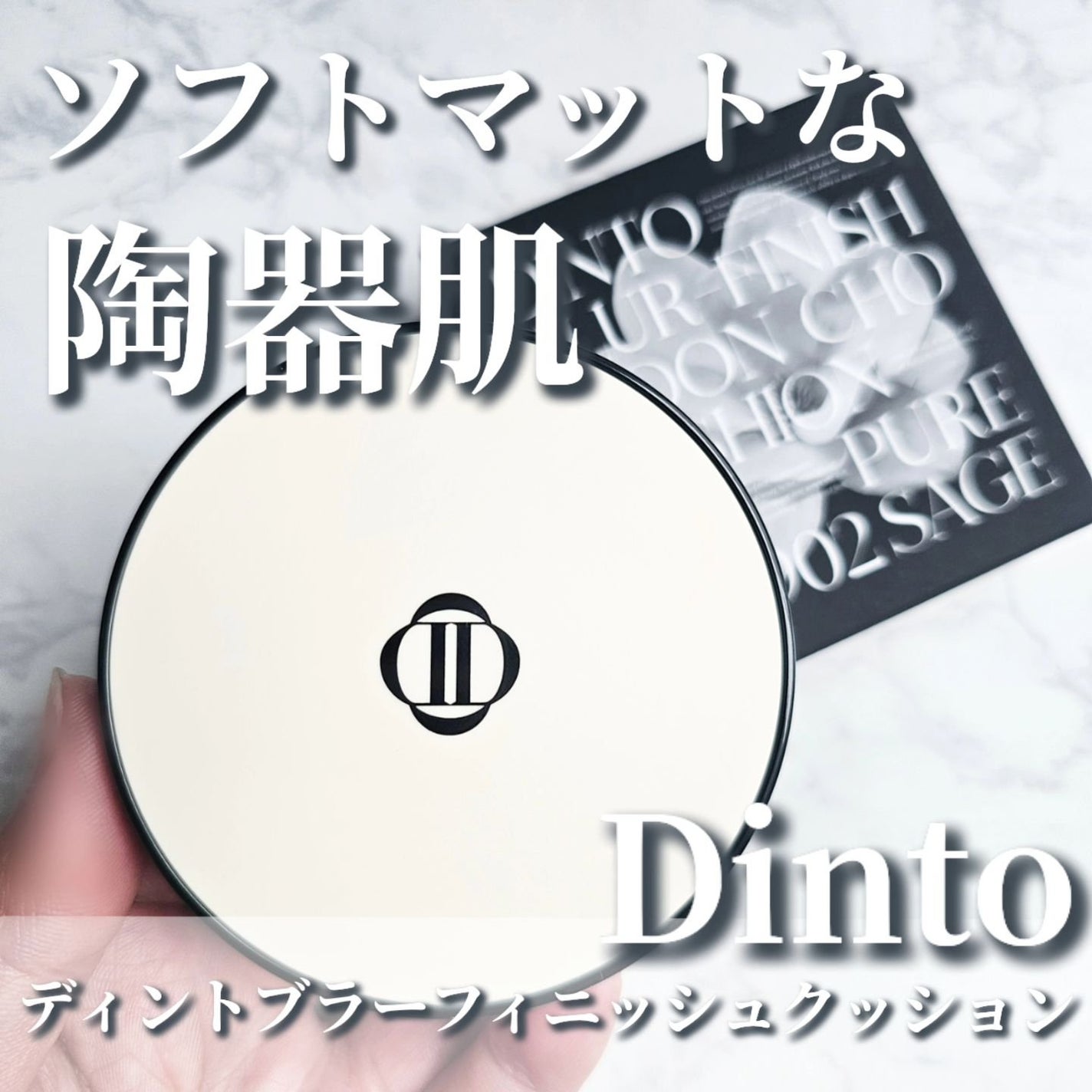 ブラーフィニッシュ雲楚クッション/Dinto/クッションファンデーションを使ったクチコミ(1枚目)