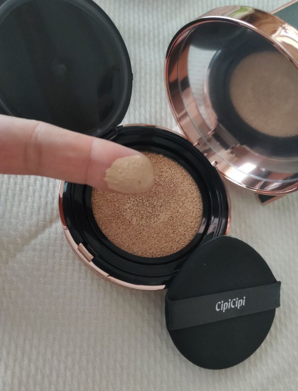 シピシピ フィットスキンクッション/CipiCipi/クッションファンデーションを使ったクチコミ(5枚目)