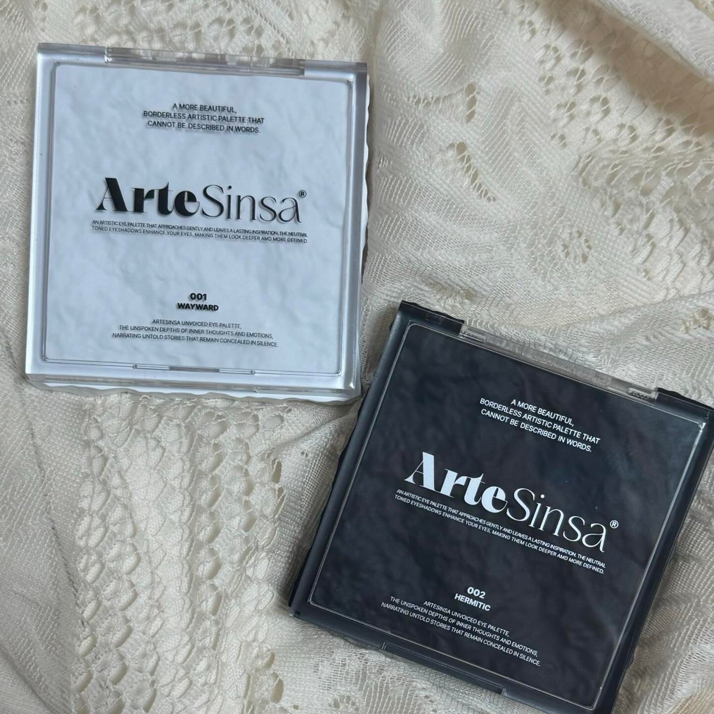 アンボイスドアイシャドウパレット/ArteSinsa/アイシャドウパレットを使ったクチコミ(2枚目)