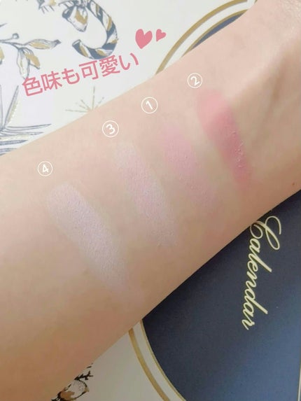 JUDYDOLL わがままチークハイライターのクチコミ「 #先取り春顔メイク 
【使った商品】 JUDYDOLLわがままチークハイライター 
【色味】.....」(3枚目)