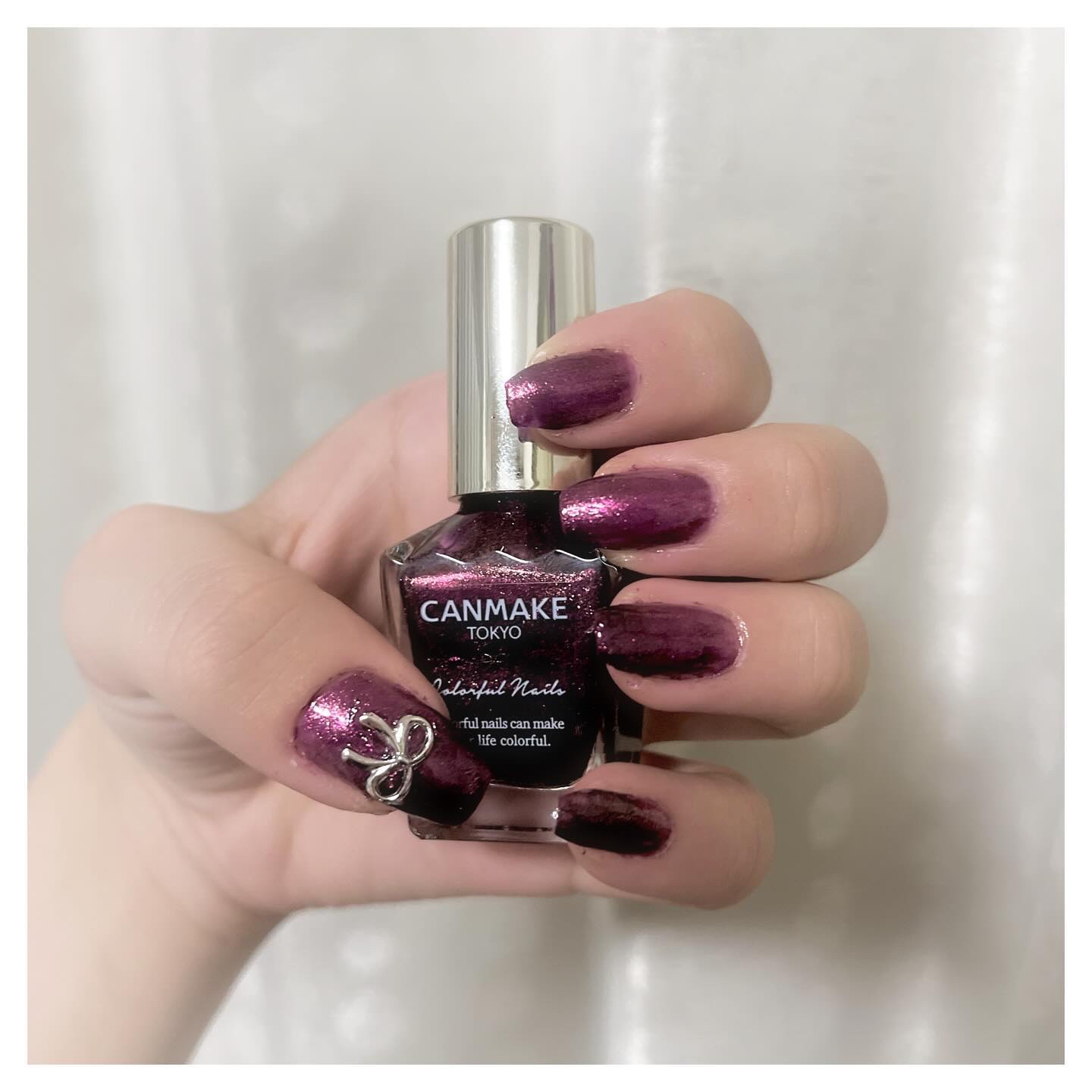 カラフルネイルズ/キャンメイク/マニキュアを使ったクチコミ（1枚目）