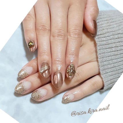 きまぐれキャット きまデコ/きまぐれキャット/ネイルチップ・パーツを使ったクチコミ(1枚目)