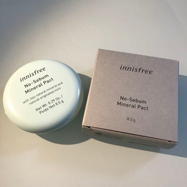 ノーセバム ミネラルパクト N/innisfree/プレストパウダーを使ったクチコミ（1枚目）