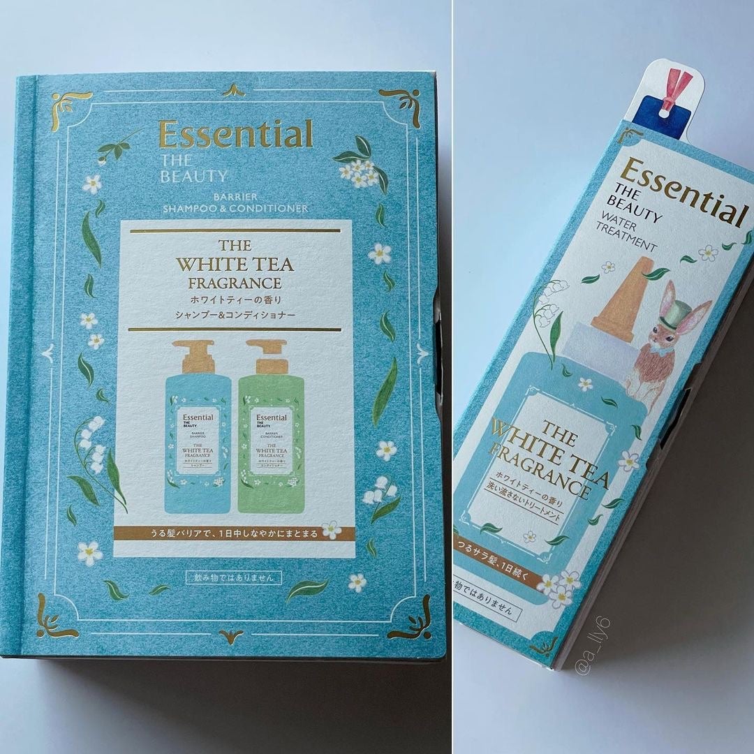 エッセンシャル ザビューティ 髪のキメ美容ウォータートリートメント ホワイトティーの香り/エッセンシャル/アウトバストリートメントを使ったクチコミ(2枚目)