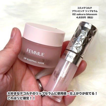 リップスリーピングマスク/FEMMUE/リップマスクを使ったクチコミ(8枚目)