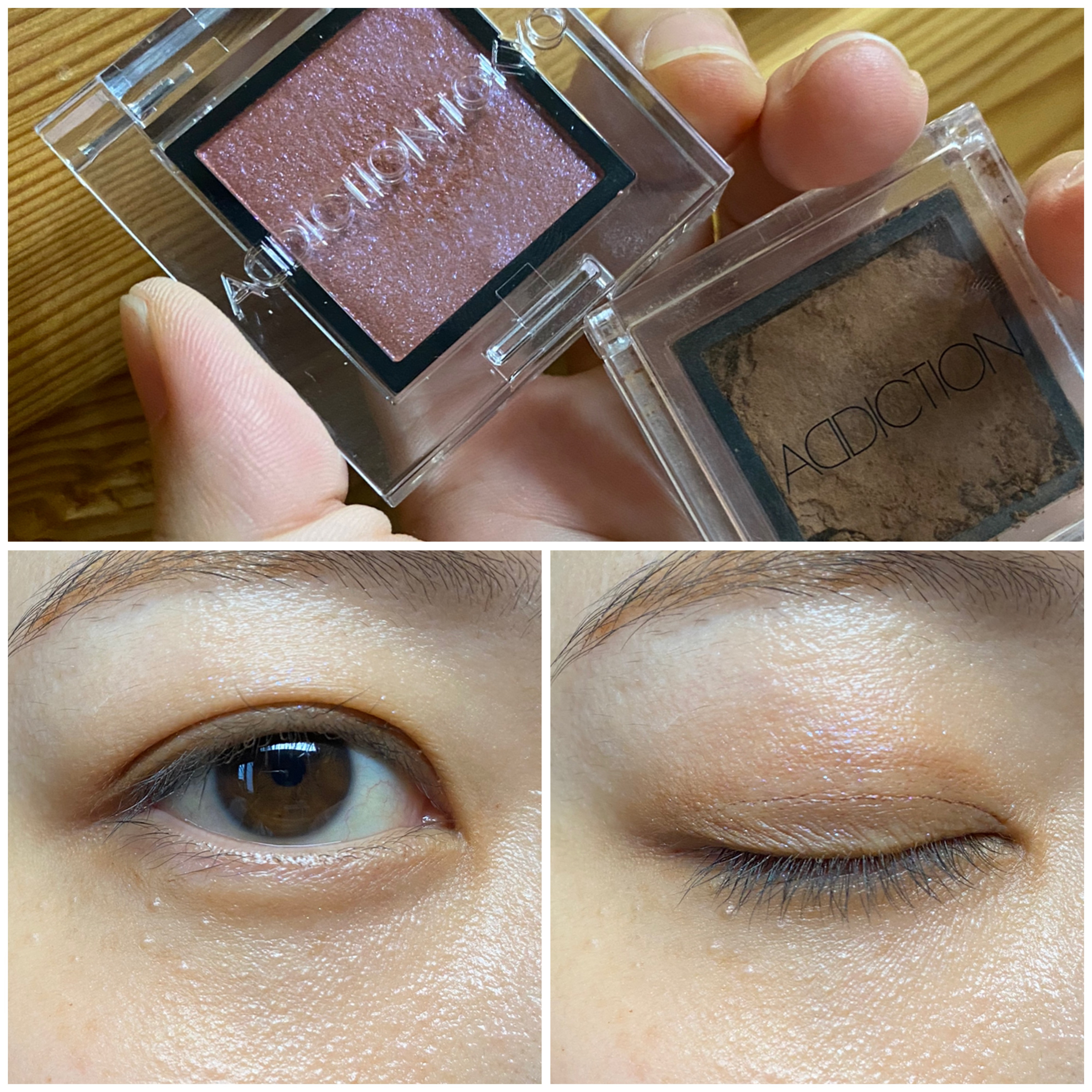 アディクション ザ アイシャドウ マット/ADDICTION/単色アイシャドウを使ったクチコミ（1枚目）