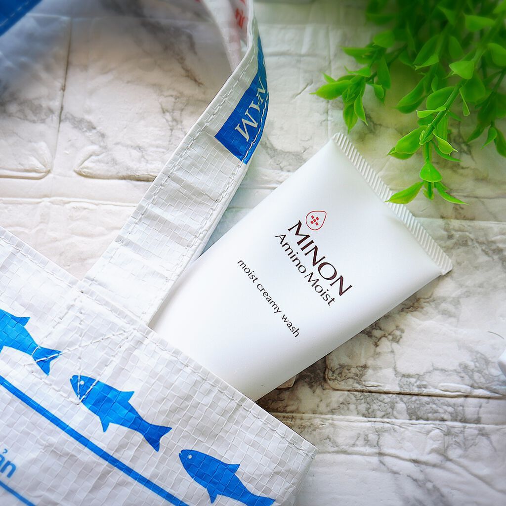 アミノモイスト モイストクリーミィ ウォッシュ/ミノン/洗顔フォームを使ったクチコミ（1枚目）