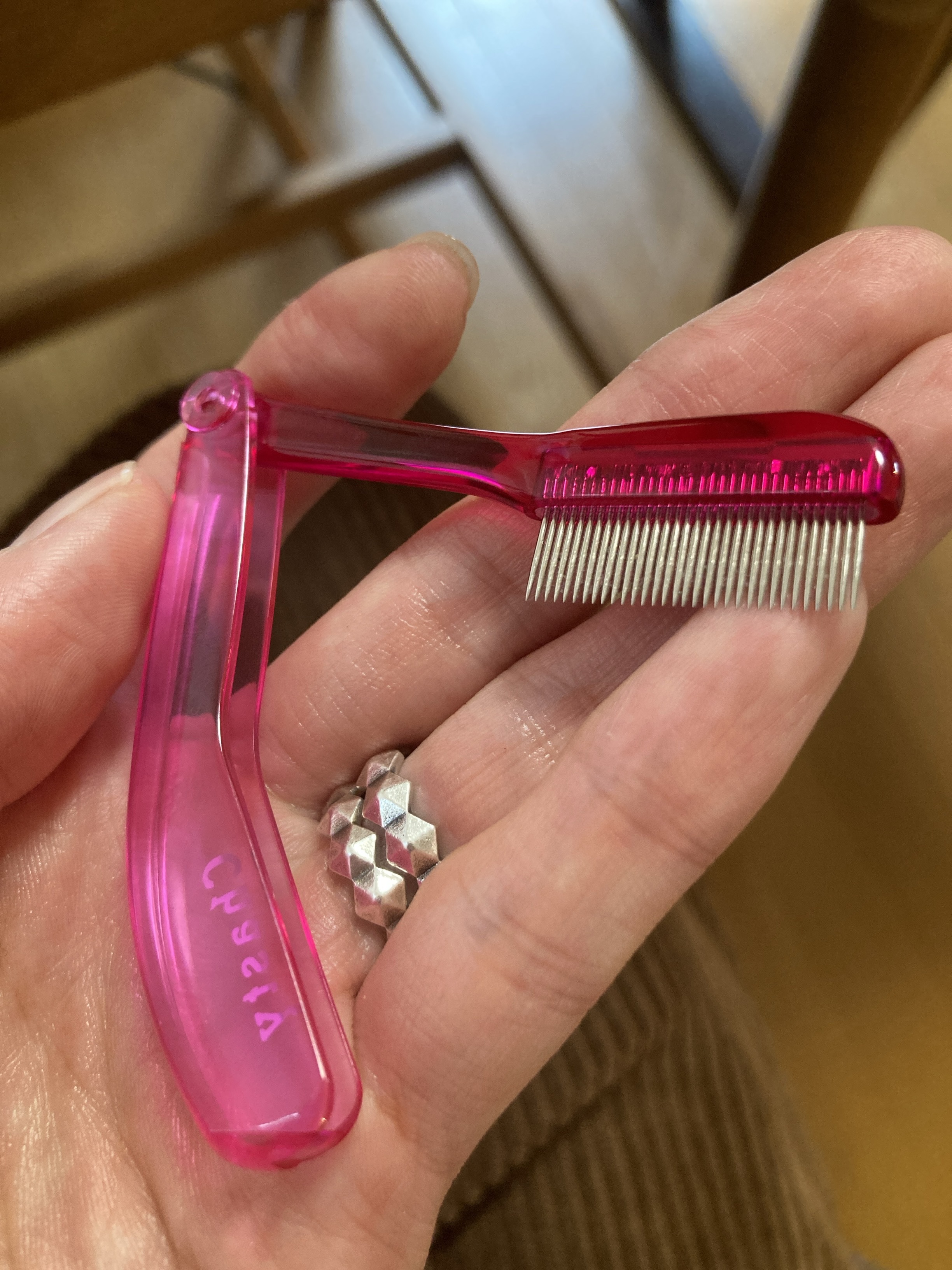 マスカラコーム メタルN（ナチュラル）/チャスティ/その他化粧小物を使ったクチコミ（1枚目）