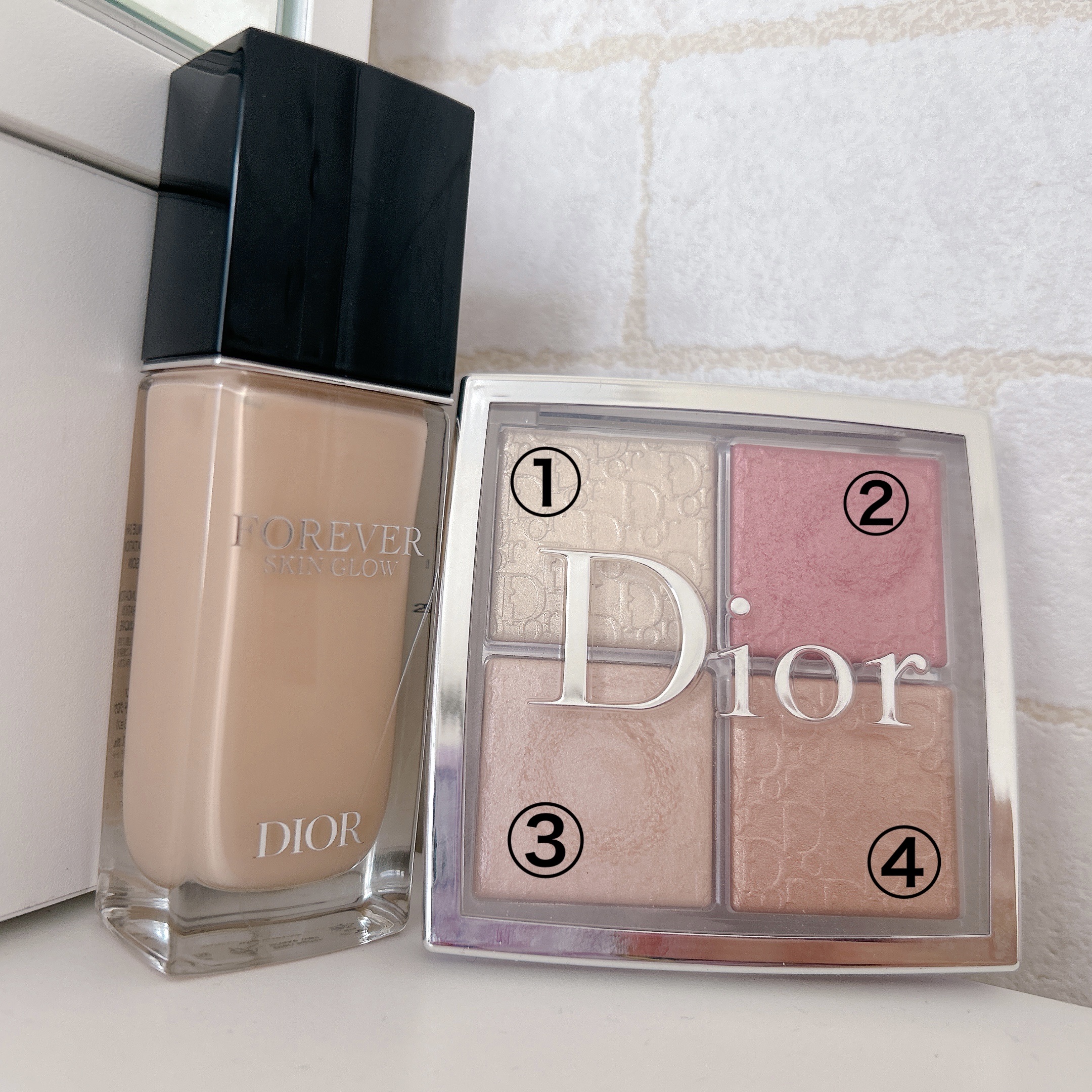 ディオールスキン フォーエヴァー フルイド グロウ/Dior/リキッドファンデーションを使ったクチコミ（1枚目）