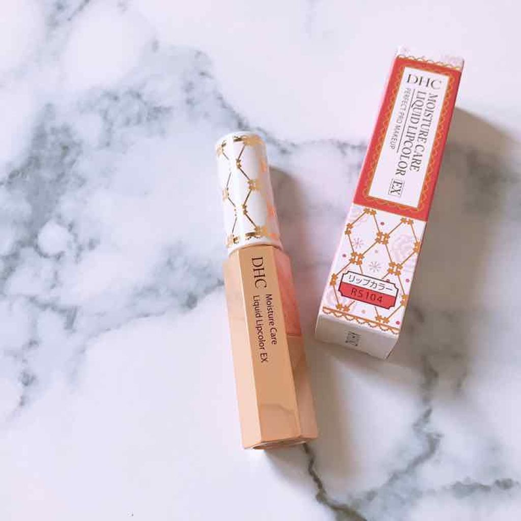 モイスチュアケア リキッドリップカラーEX/DHC/口紅を使ったクチコミ（1枚目）