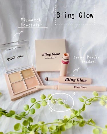 BLING GLOW ミックスマッチコンシーラーのクチコミ「Bling Glow
┈┈┈┈┈┈┈┈┈┈┈┈┈┈┈┈┈┈┈┈
韓国アイドルメイクを担当してい.....」（1枚目）