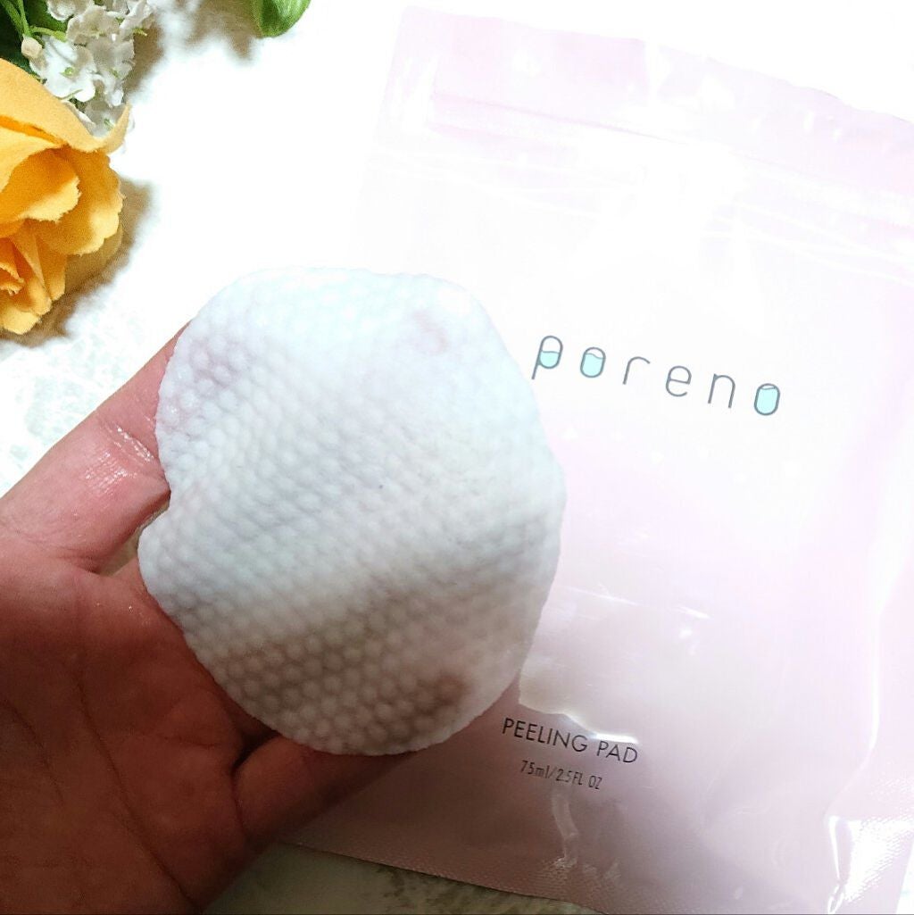 ピーリングパッド ポアノ/ウツクシア/トナーパッドを使ったクチコミ(4枚目)