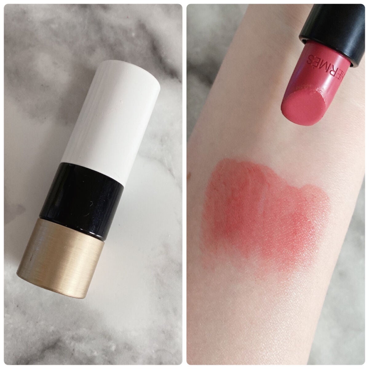 〈ルージュ・エルメス〉 ルージュ ア レーヴル サティネ/エルメス/口紅を使ったクチコミ(1枚目)