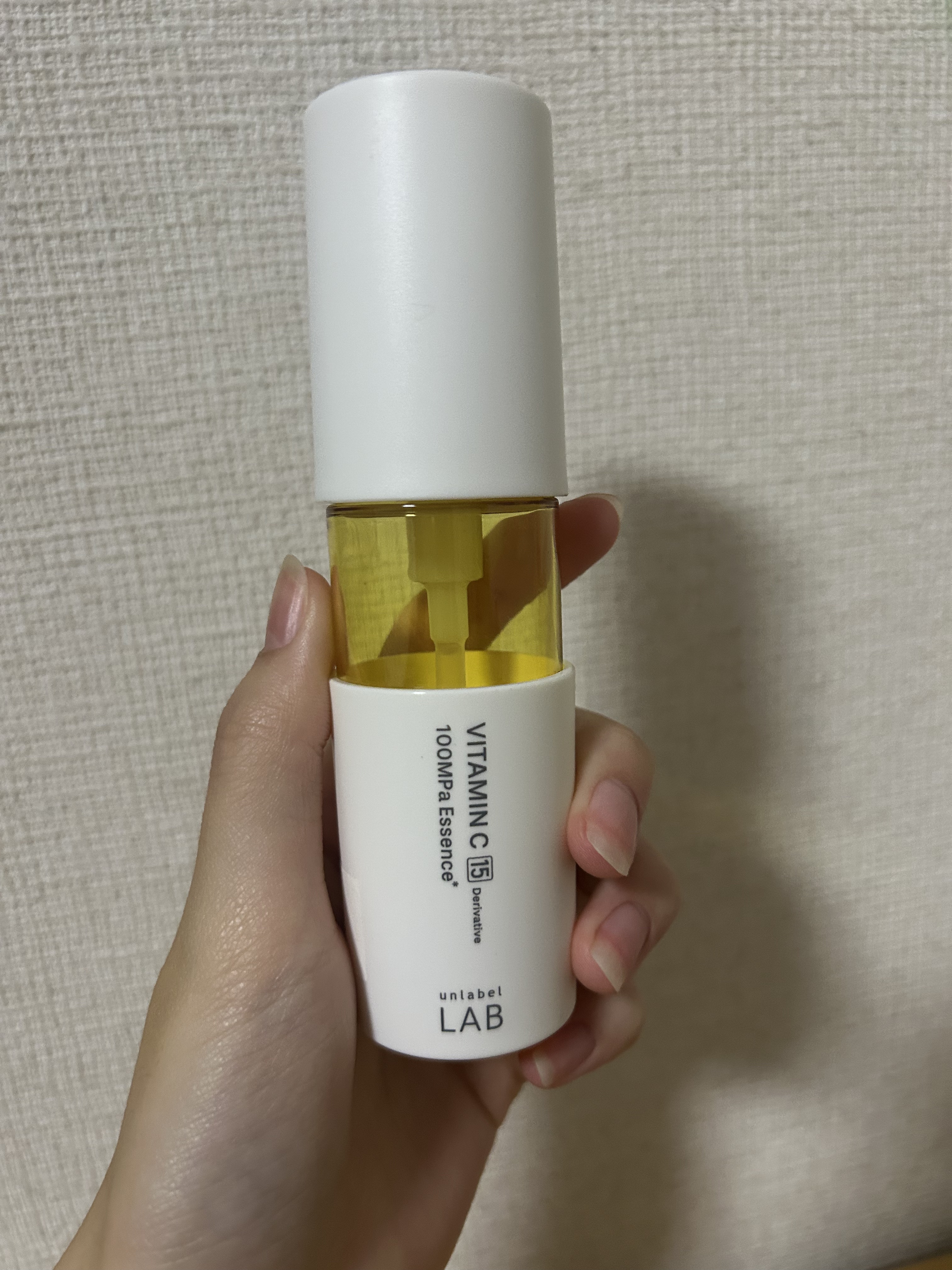 V エッセンス/unlabel/美容液を使ったクチコミ（1枚目）