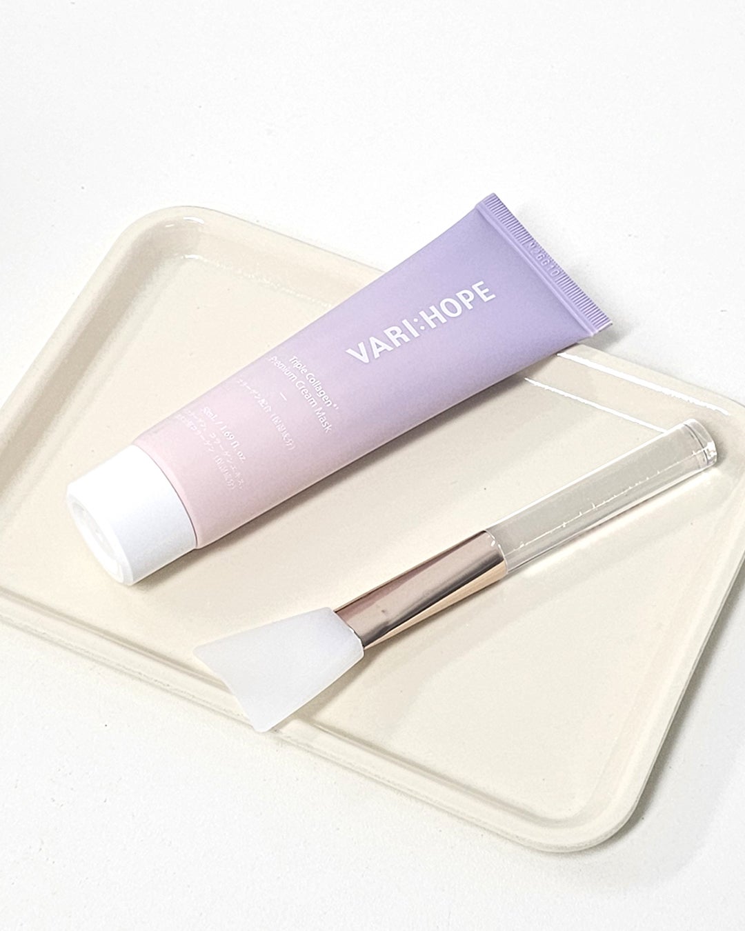 トリプルコラーゲンプレミアムクリームマスク/VARI:HOPE/フェイスクリームを使ったクチコミ(6枚目)