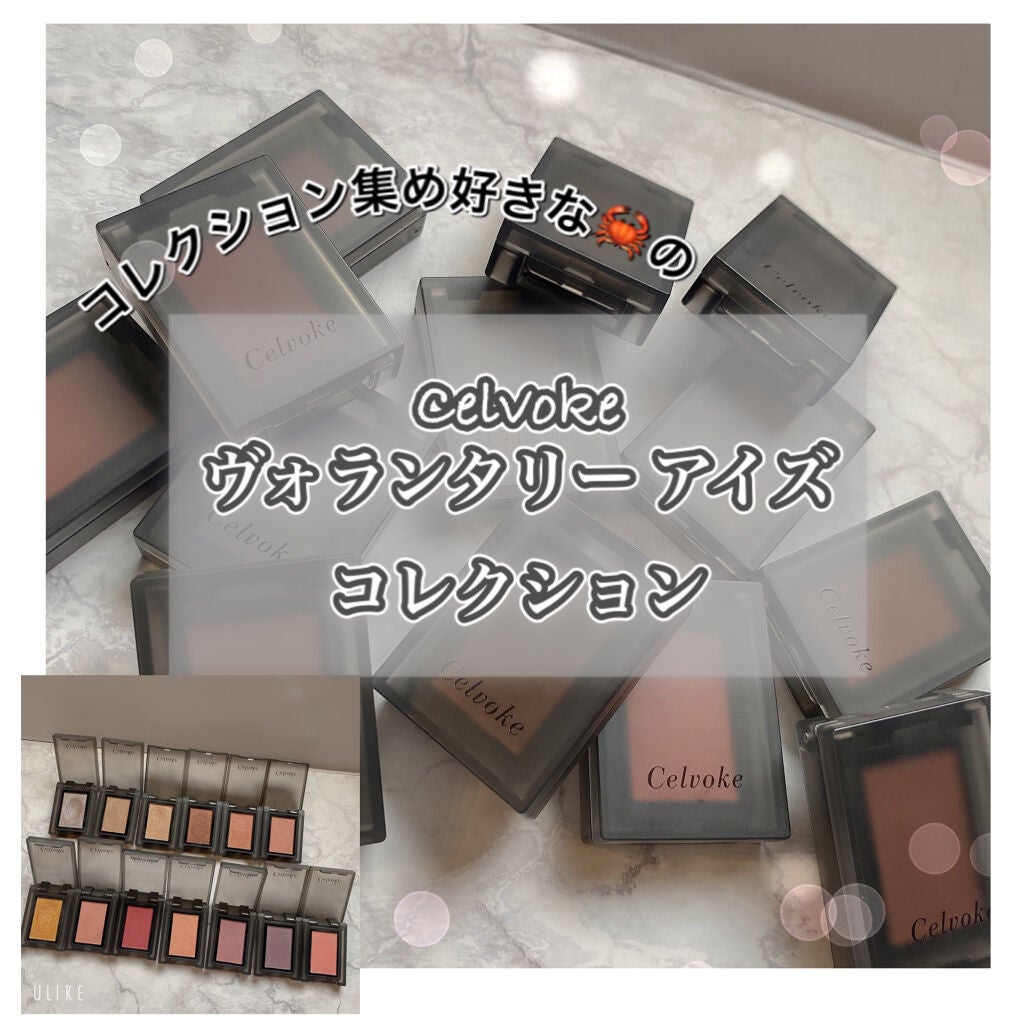 セルヴォーク ヴォランタリー アイズ/Celvoke/単色アイシャドウを使ったクチコミ(1枚目)
