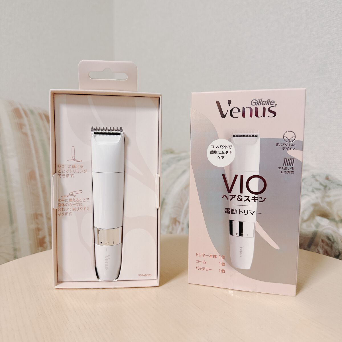 ヴィーナス VIO ヘア&スキン 電動トリマー/Gillette Venus/シェーバーを使ったクチコミ（2枚目）