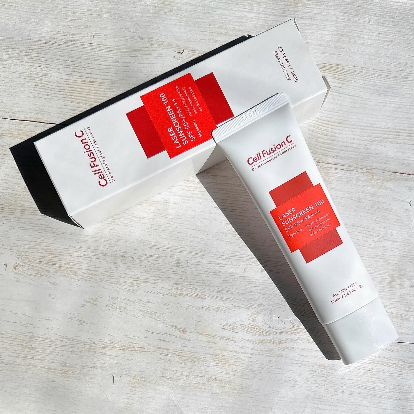 レーザーサンスクリーン 100/Cell Fusion C(セルフュージョンシー)/日焼け止めクリームを使ったクチコミ（1枚目）