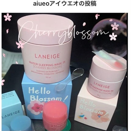 桜エディション リップスリーピングマスク/LANEIGE/リップケアを使ったクチコミ(4枚目)