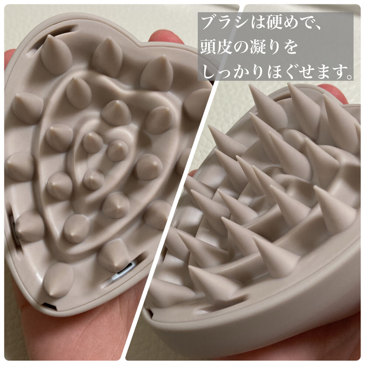 リファ ハートブラシ フォースカルプ/ReFa/スカルプブラシを使ったクチコミ（2枚目）