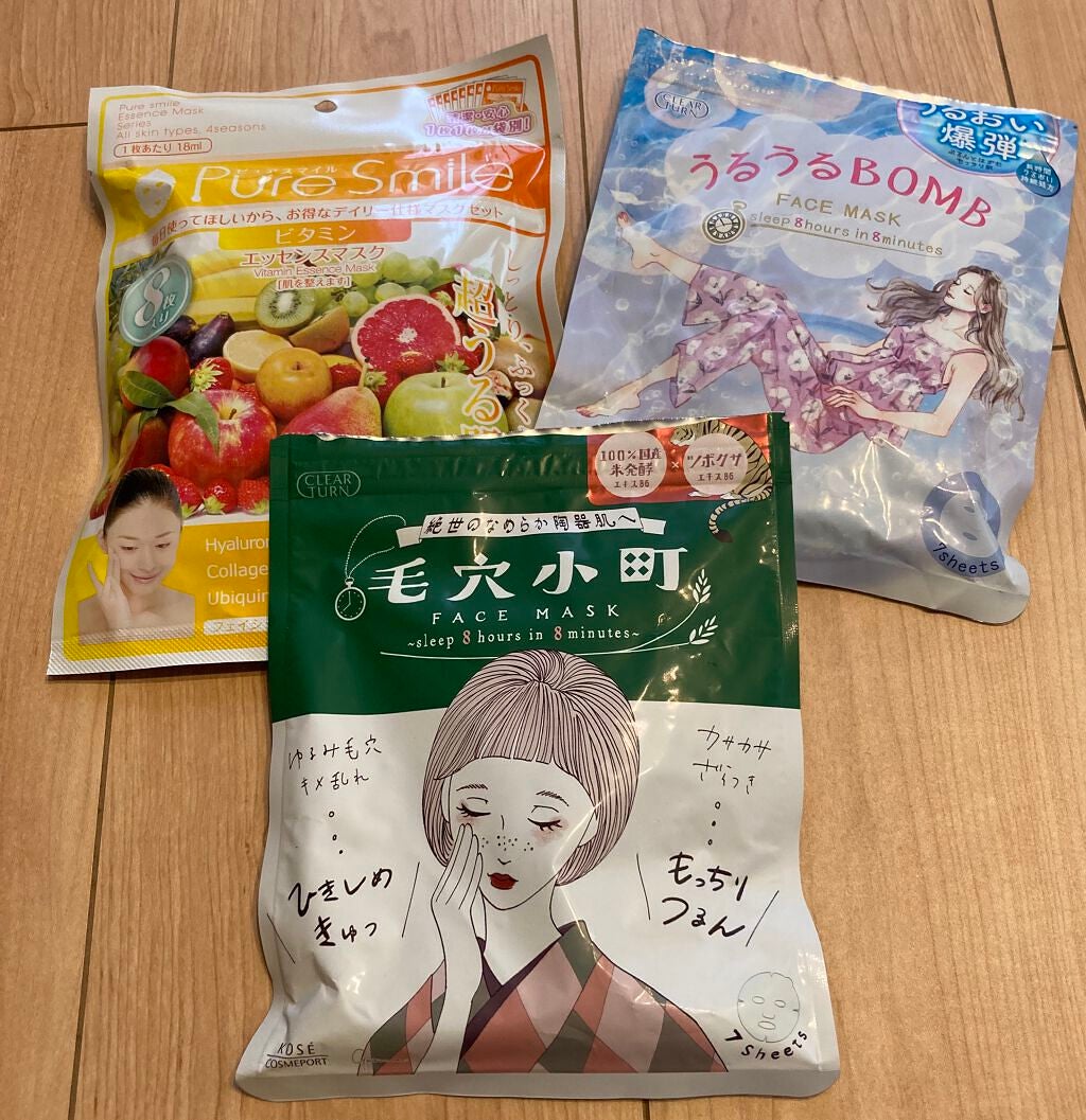うるうるBOMBマスク/クリアターン/シートマスク・パックを使ったクチコミ(1枚目)